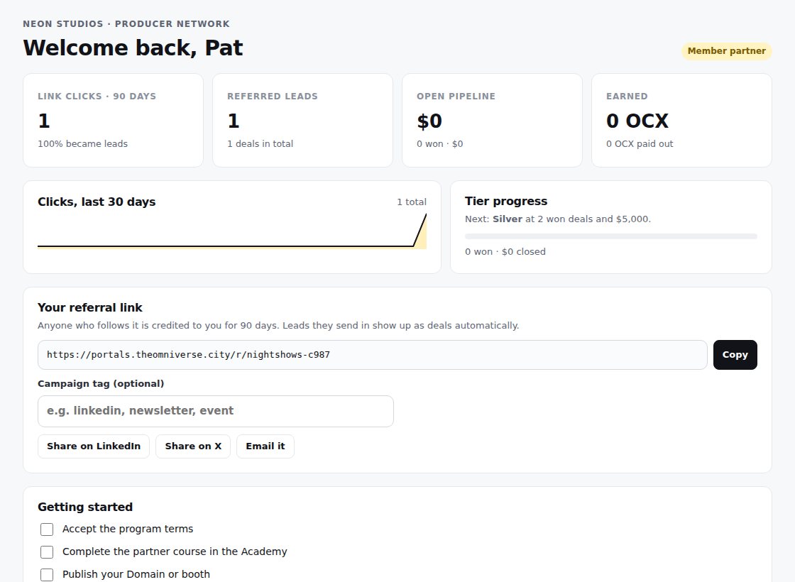 Partner portal